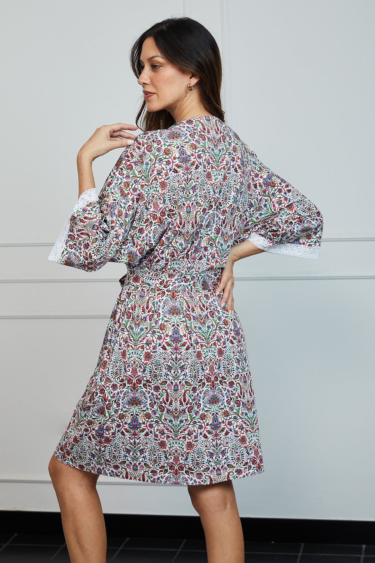 Kimono Largo 100% algodón Premium - Rhapsody Collection