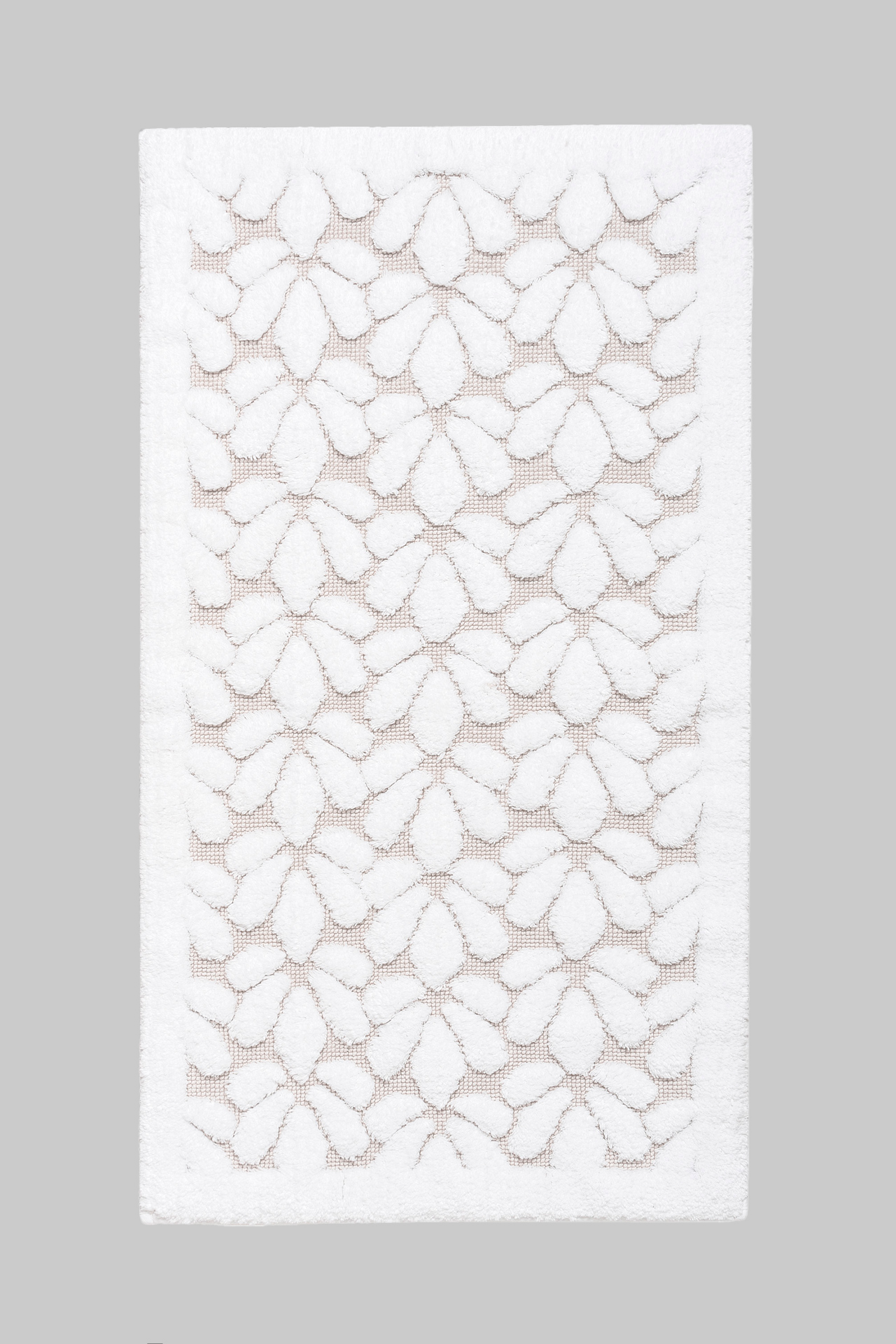 ALFOMBRA DE BAÑO GRACE - BLANCO