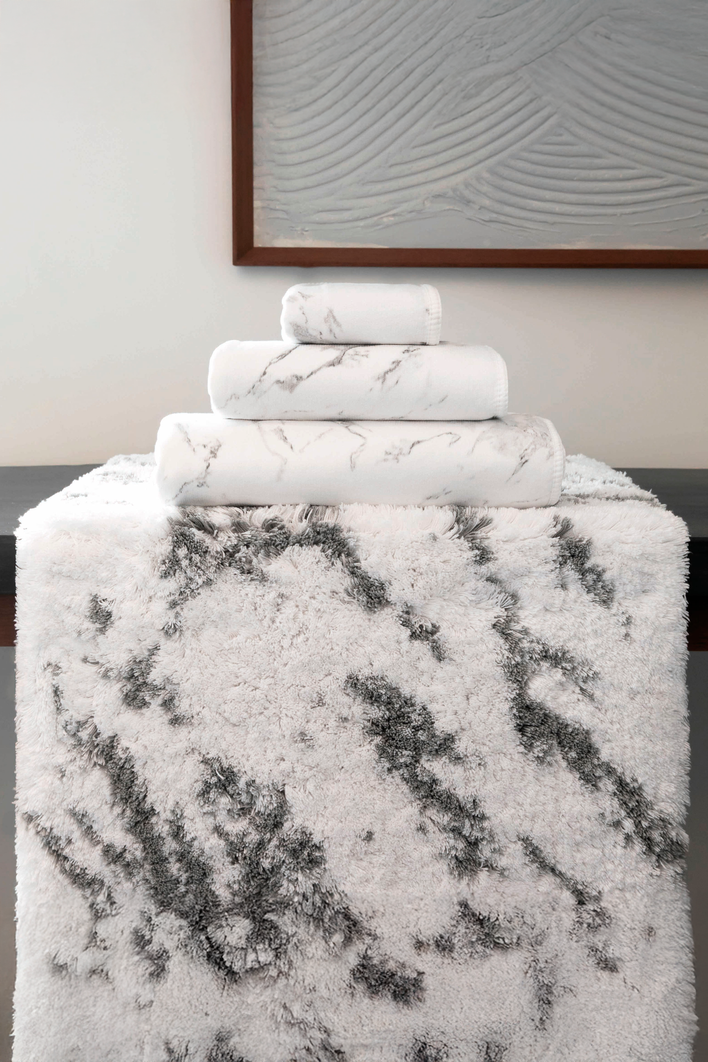 ALFOMBRA DE BAÑO MABEL BLANCO