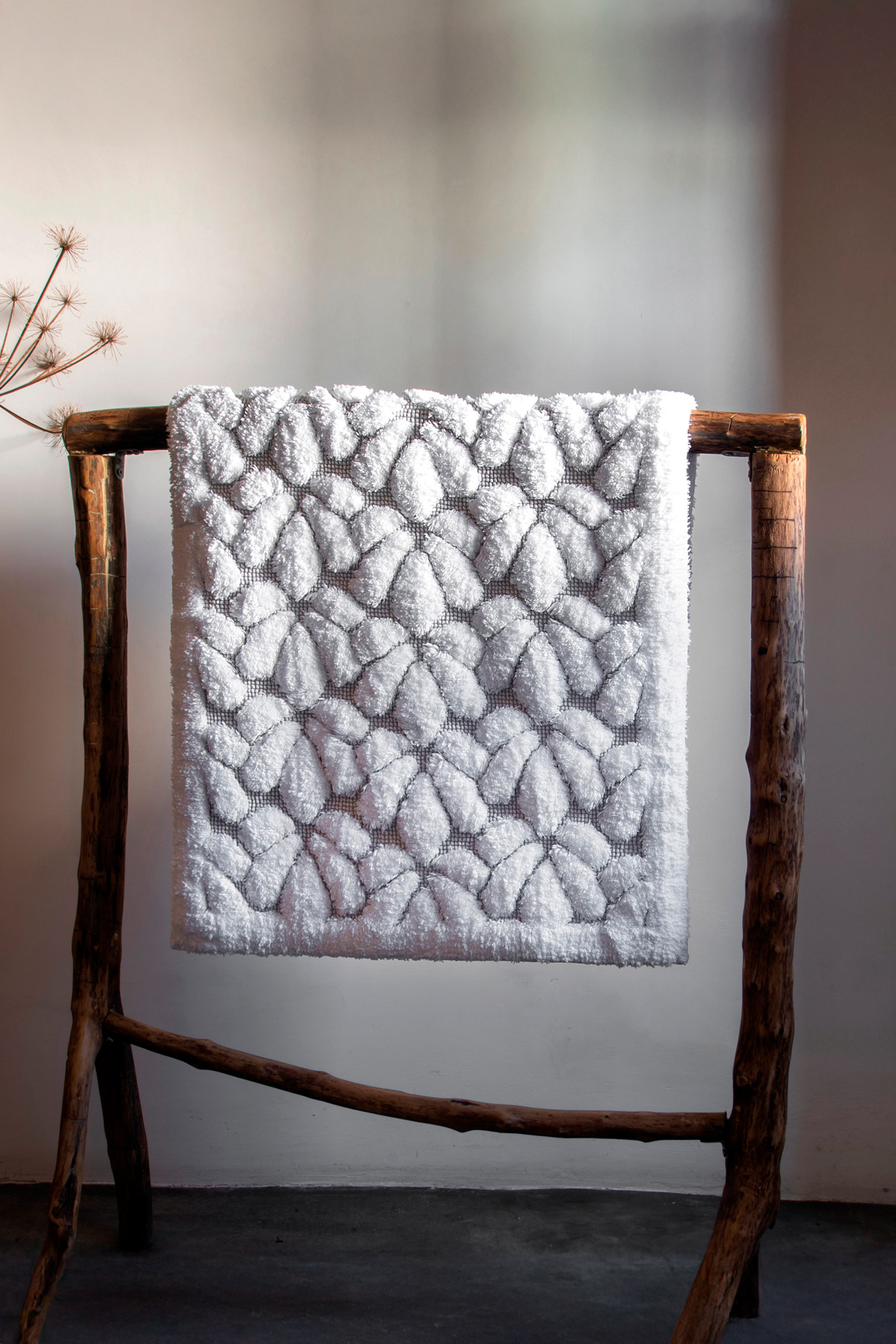 ALFOMBRA DE BAÑO GRACE - BLANCO