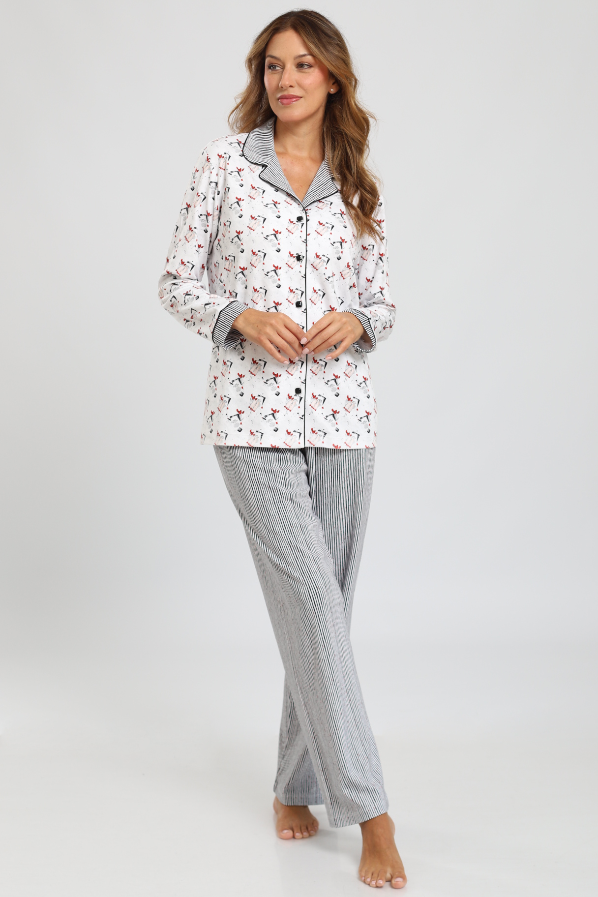 Monalisa Pajamas Pants 100% Premium Cotton - Girly Collection
