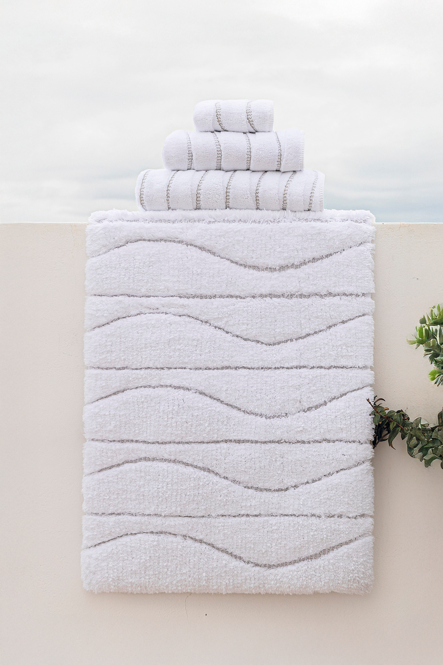 ALFOMBRA DE BAÑO OPERA - NATURAL