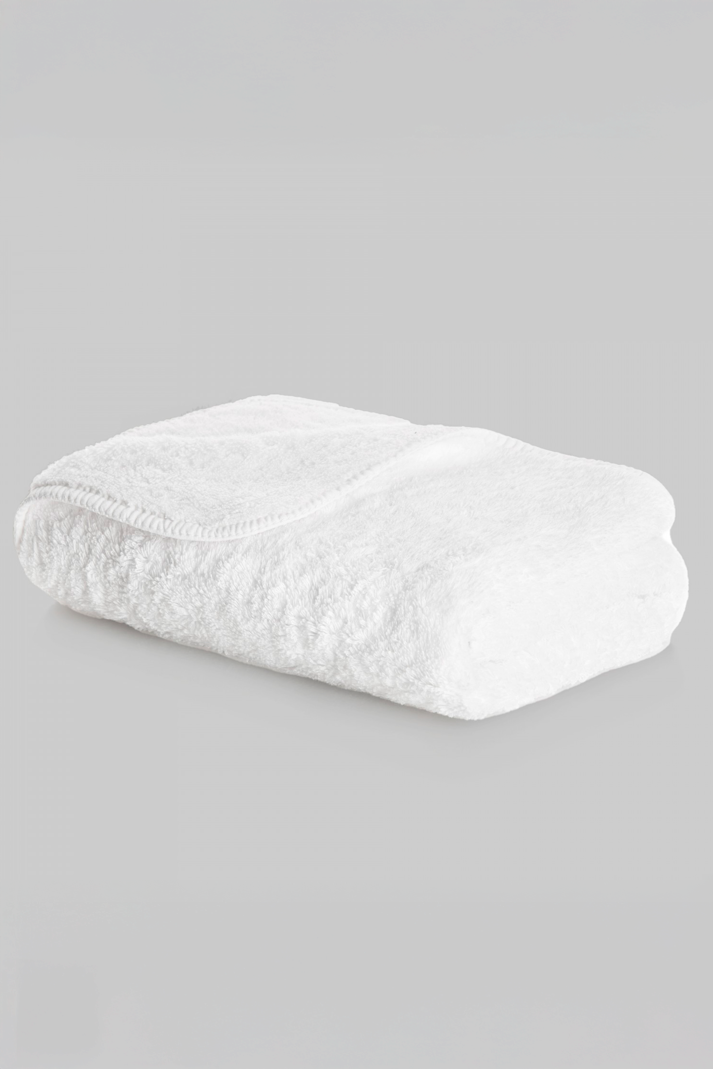 TOALLA DE BAÑO  LONG DOUBLE LOOP - BLANCO