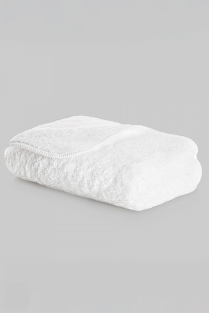TOALLA DE BAÑO  LONG DOUBLE LOOP - BLANCO