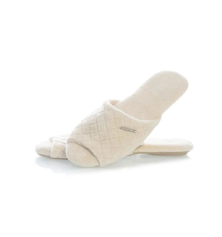Pantufla Abierta Luiza - Beige