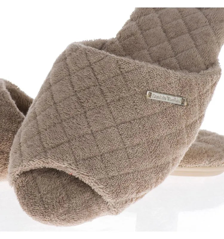 Pantufla Abierta Luiza - Marfil