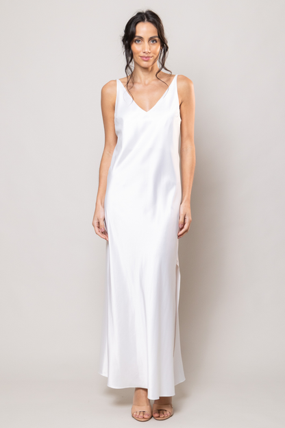 Camison Largo Romantic Off White - Bride Collection