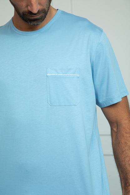 Pijama Piero Short 100% algodón Premium - Barca Vela Collection