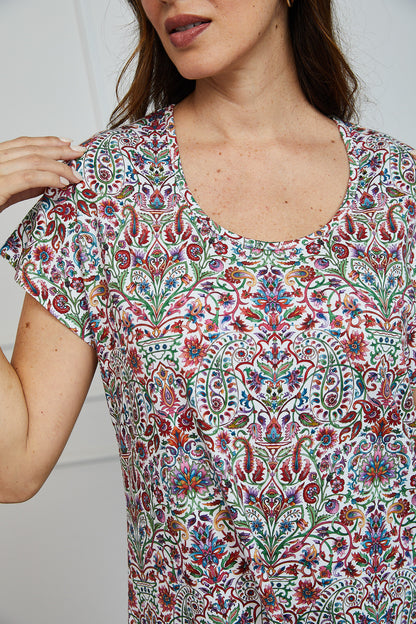 Camisón Karen largo 100% algodón Premium - Rhapsody Collection