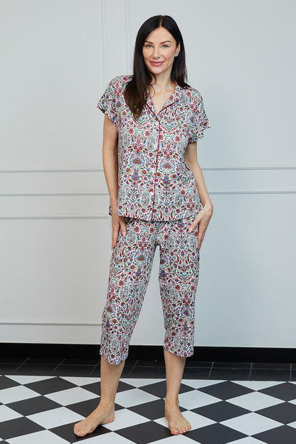 Pijama Claire Culotte 100% algodón Premium - Rhapsody Collection