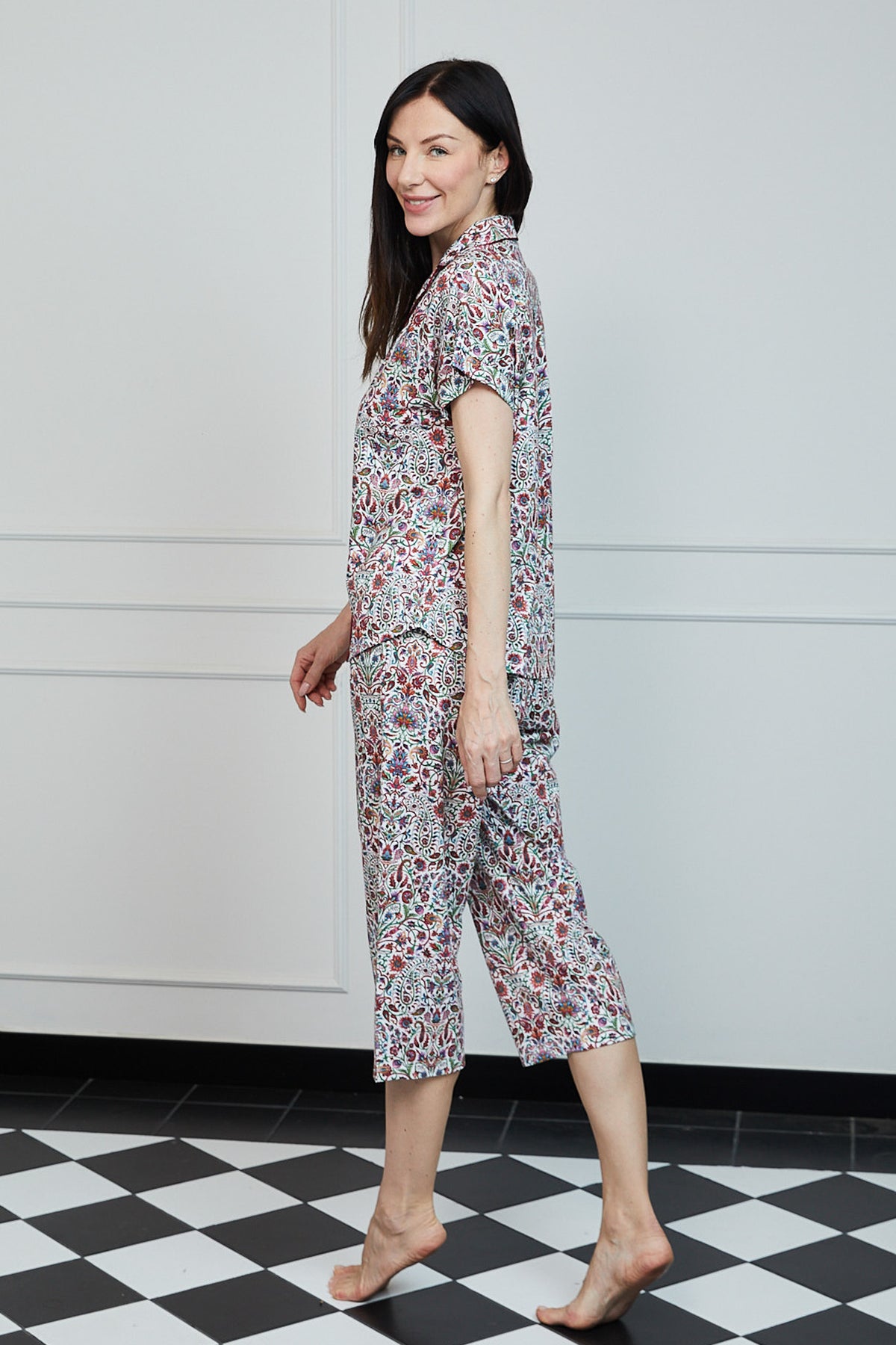 Pijama Claire Culotte 100% algodón Premium - Rhapsody Collection