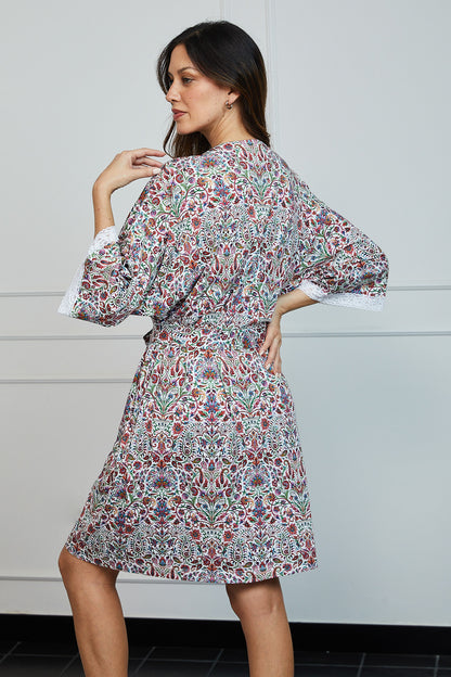 Kimono Largo 100% algodón Premium - Rhapsody Collection