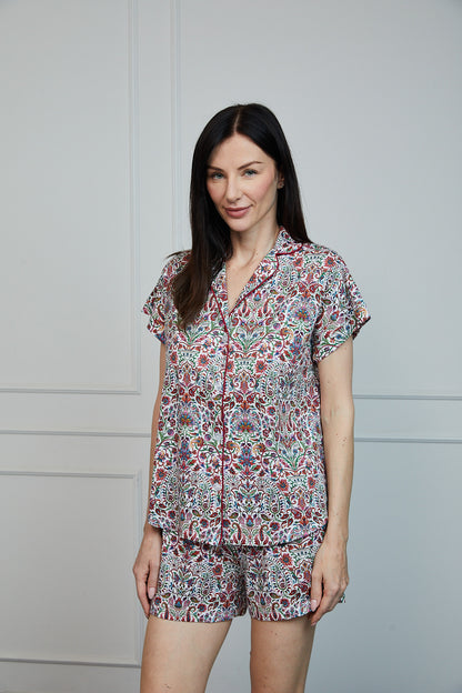 Pijama Claire Short 100% algodón Premium - Rhapsody Collection