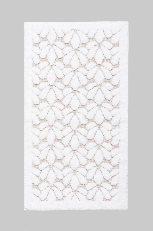 ALFOMBRA DE BAÑO GRACE - BLANCO