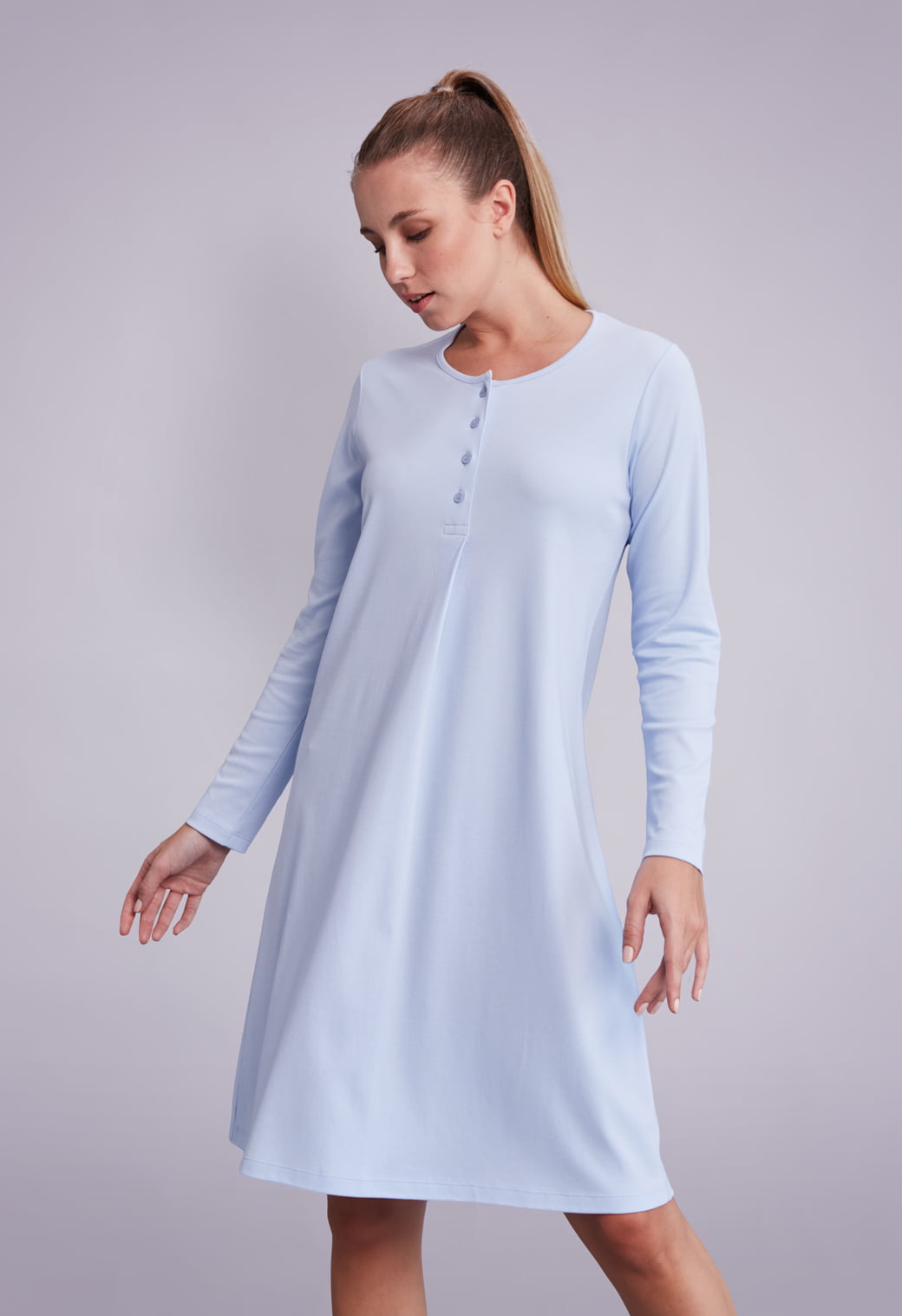 Camisón Laura - Peace Celeste Collection
