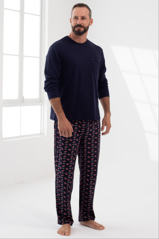 Pijama Piero Pantalón 100% algodón Premium - Formula 1 Collection