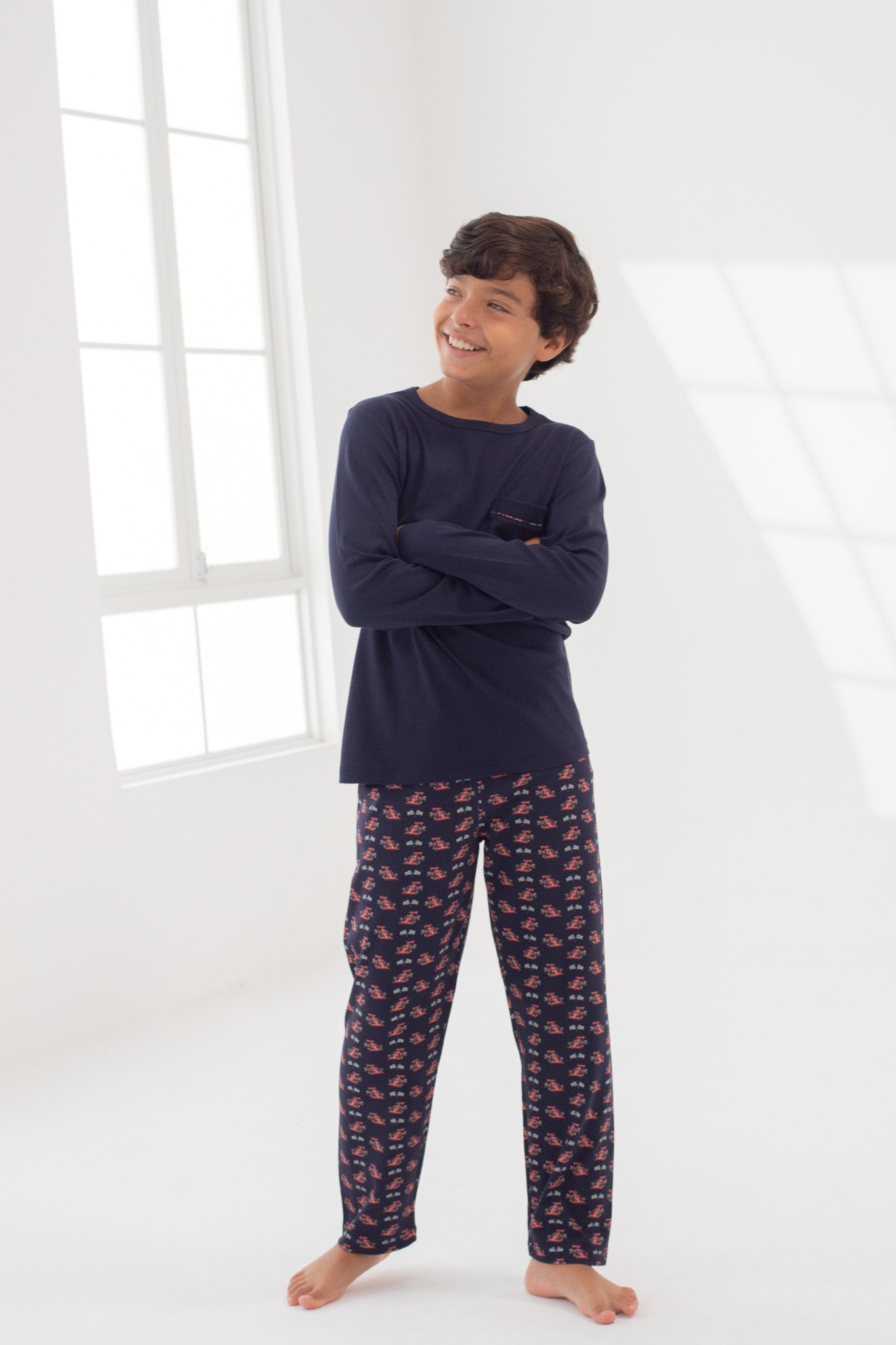 Pijama Pierito Pantalón 100% algodón premium - Formula 1 Collection