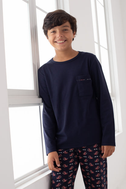 Pijama Pierito Pantalón 100% algodón premium - Formula 1 Collection