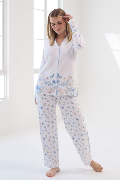 Pijama Diana Pantalon 100% algodón premium - Honey Collection