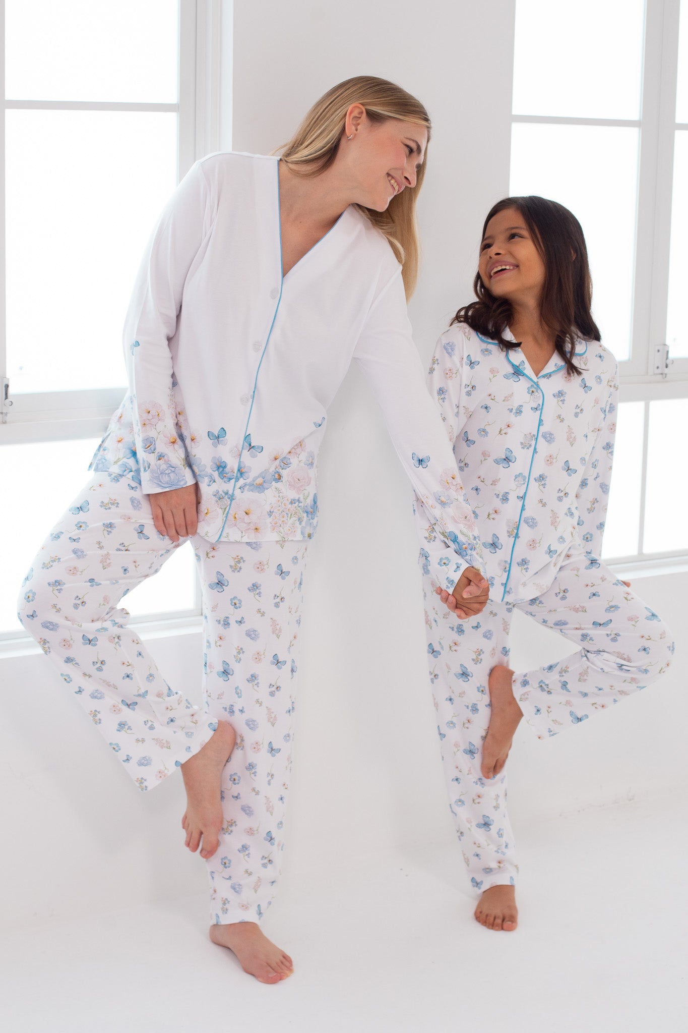 Pijama Diana Pantalon 100% algodón premium - Honey Collection