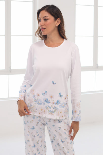 Pijama Mariana Pantalón 100% algodón Premium - Honey Collection