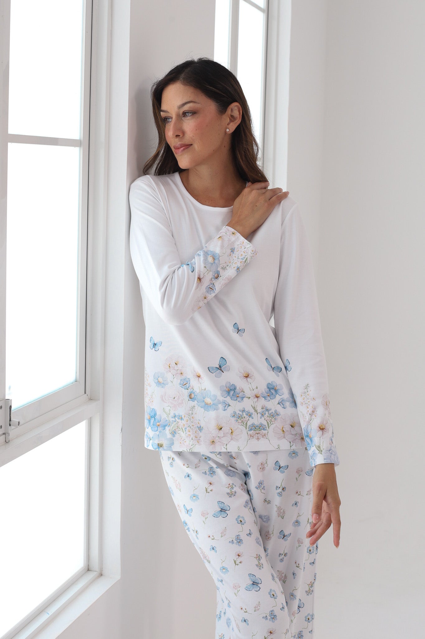 Pijama Mariana Pantalón 100% algodón Premium - Honey Collection