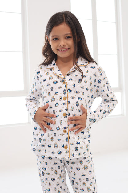 Pijama Monalisita 100% algodón Premium - Nazar Gold Collection