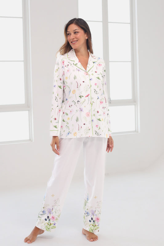 Pijama Monalisa 100% algodón Premium - Versalles Collection