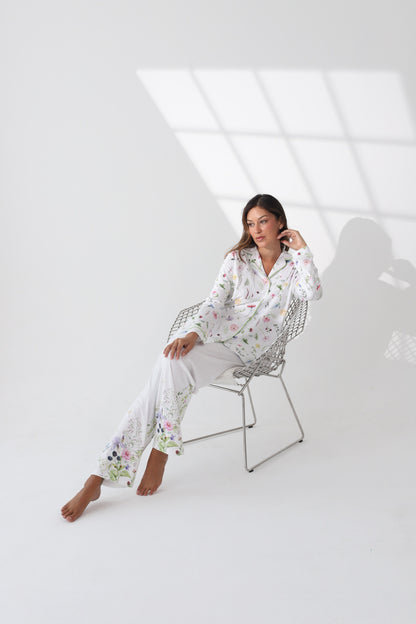 Pijama Monalisa 100% algodón Premium - Versalles Collection
