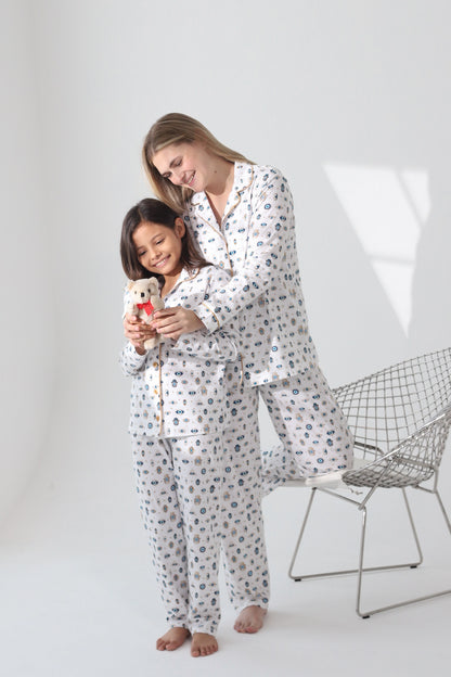 Pijama Monalisita 100% algodón Premium - Nazar Gold Collection