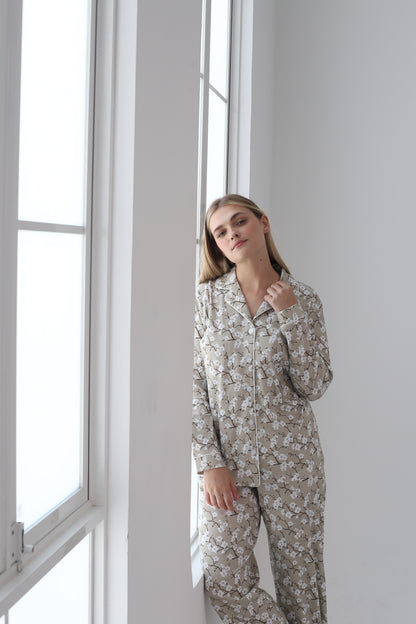 Pijama Monalisa 100% algodón Premium - Sakura Collection