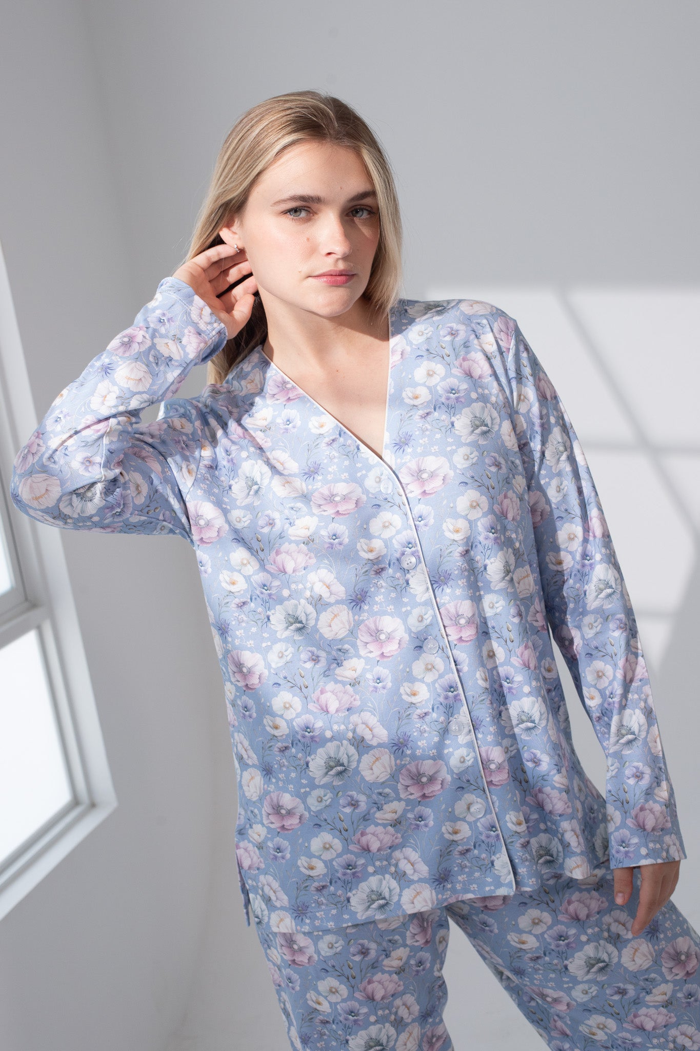 Pijama Diana Pantalon 100% algodón premium - Ternura Collection