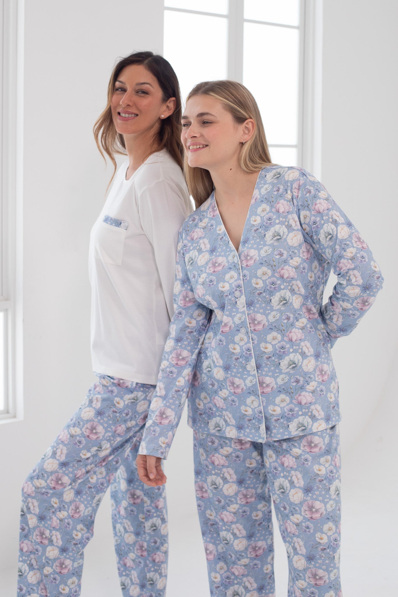 Pijama Mariana Pantalón 100% algodón Premium - Ternura Collection