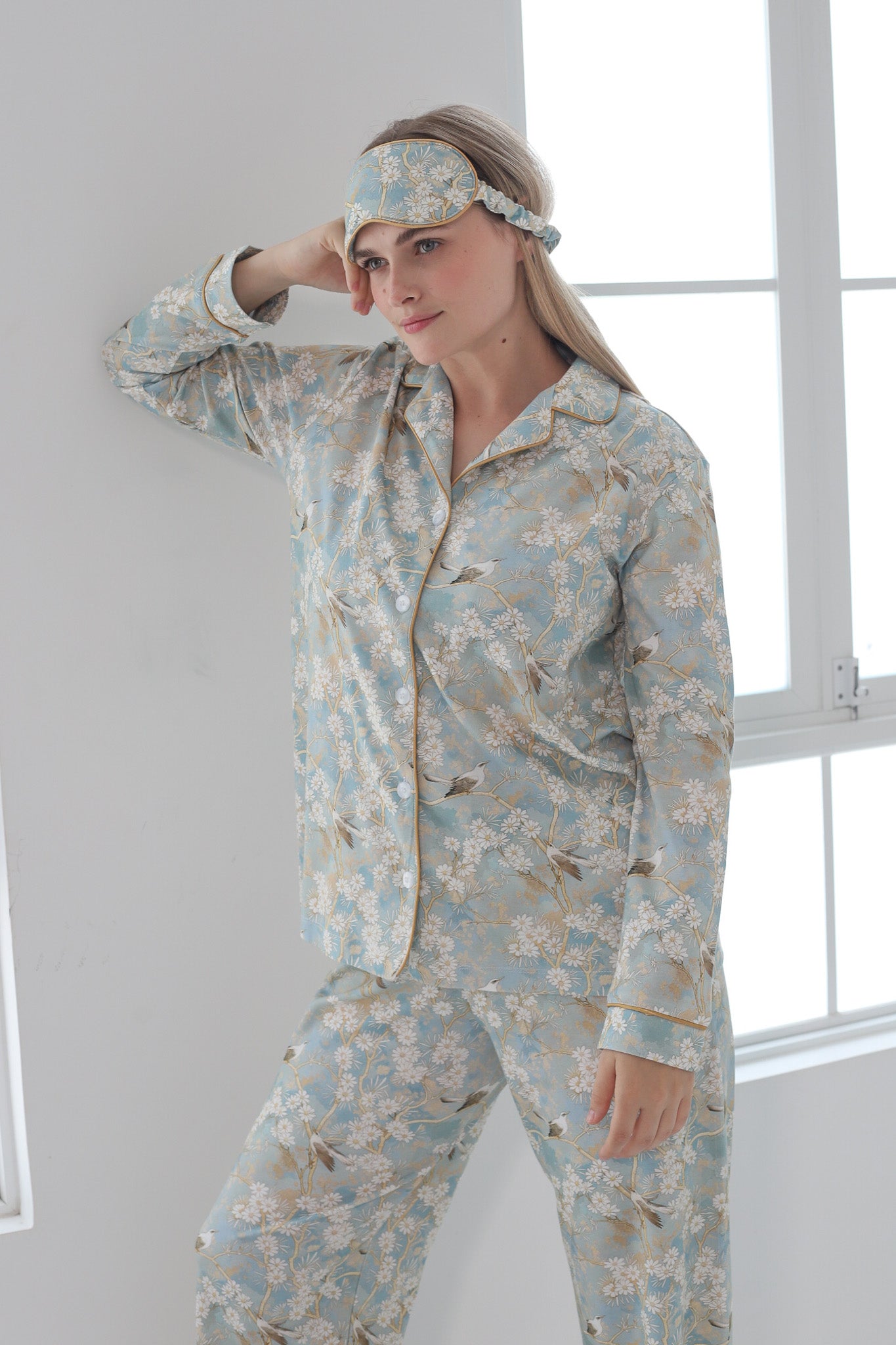 Pijama Monalisa 100% algodón Premium - Serenity Collection