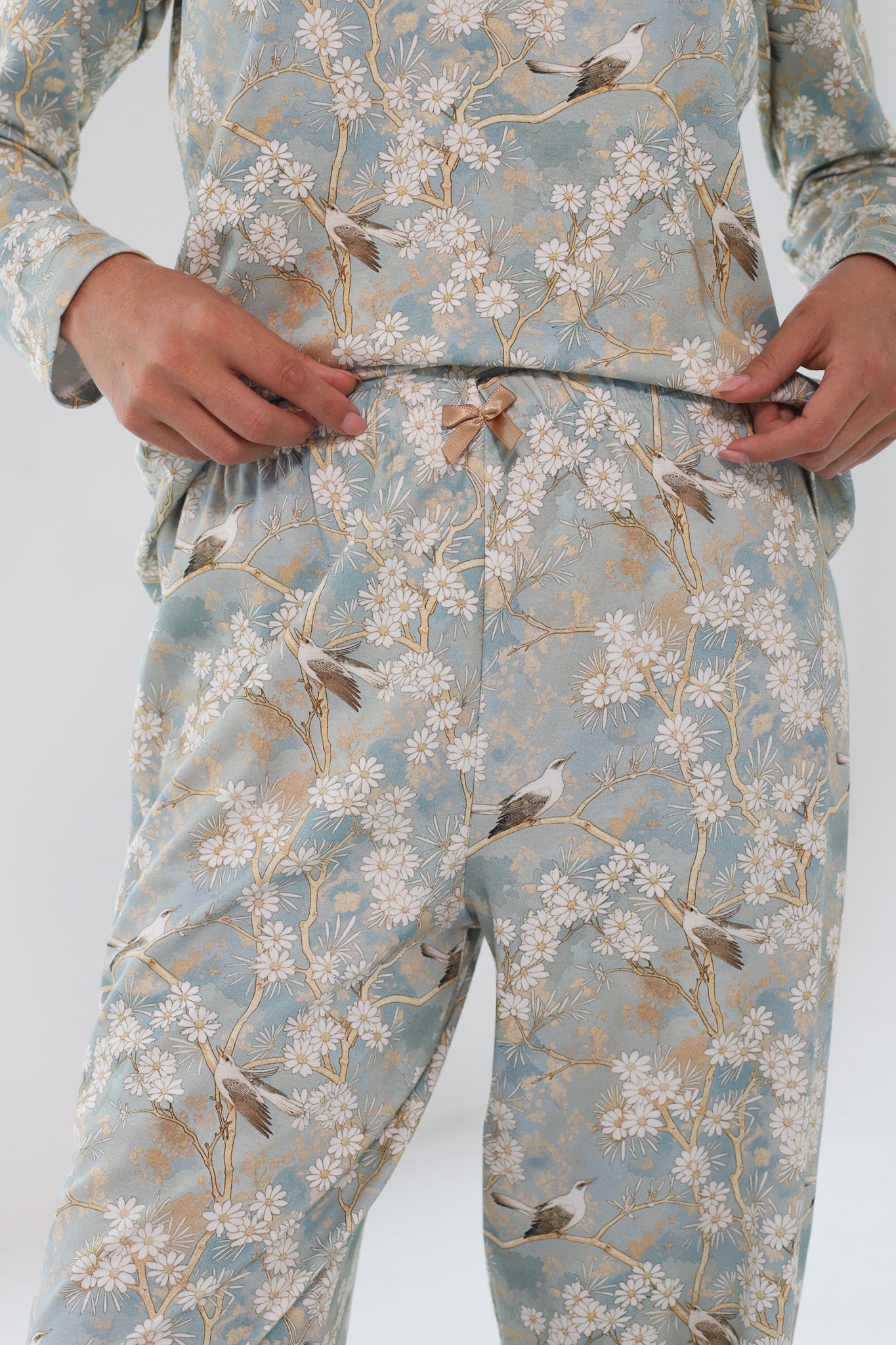 Pijama Mariana Pantalón 100% algodón Premium - Serenity Collection