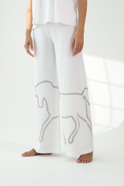 Pijama Sidney Pantalón Colección Claudia Bertolero 100% Algodón - Esperanza para Lu