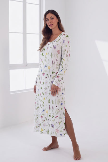 Camisón Karen Largo 100% algodón Premium - Versalles Collection