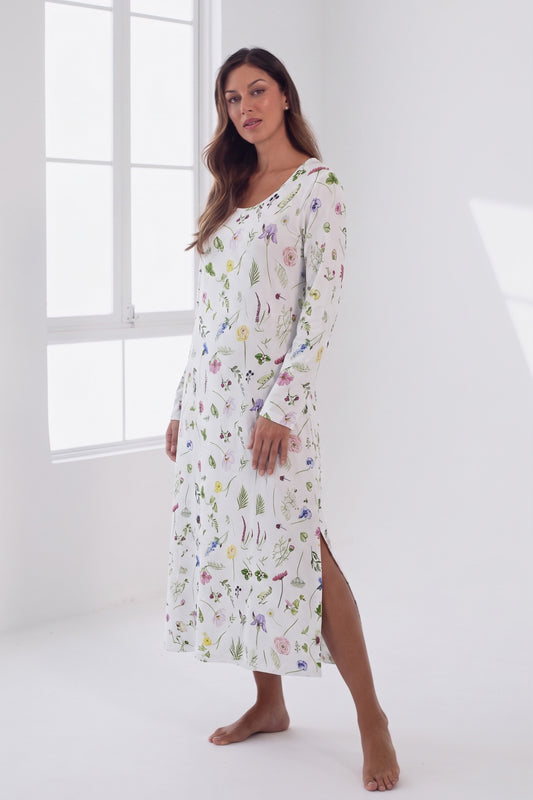 Camisón Karen Largo 100% algodón Premium - Versalles Collection