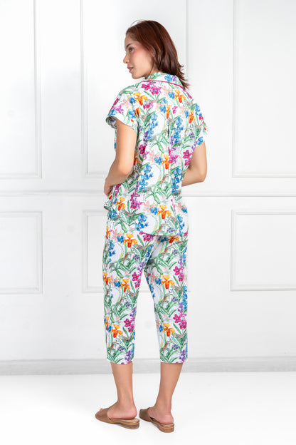 Pijama Claire Culotte 100% algodón Premium - Multicolored Panther Collection