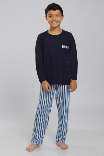 Pijama Pierito Pantalón 100% algodón premium - Half and Half Collection