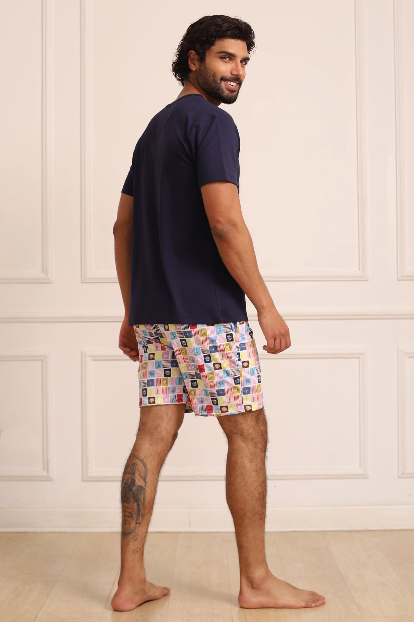 Pijama Piero Short 100% algodón Premium - Happy Summer Collection