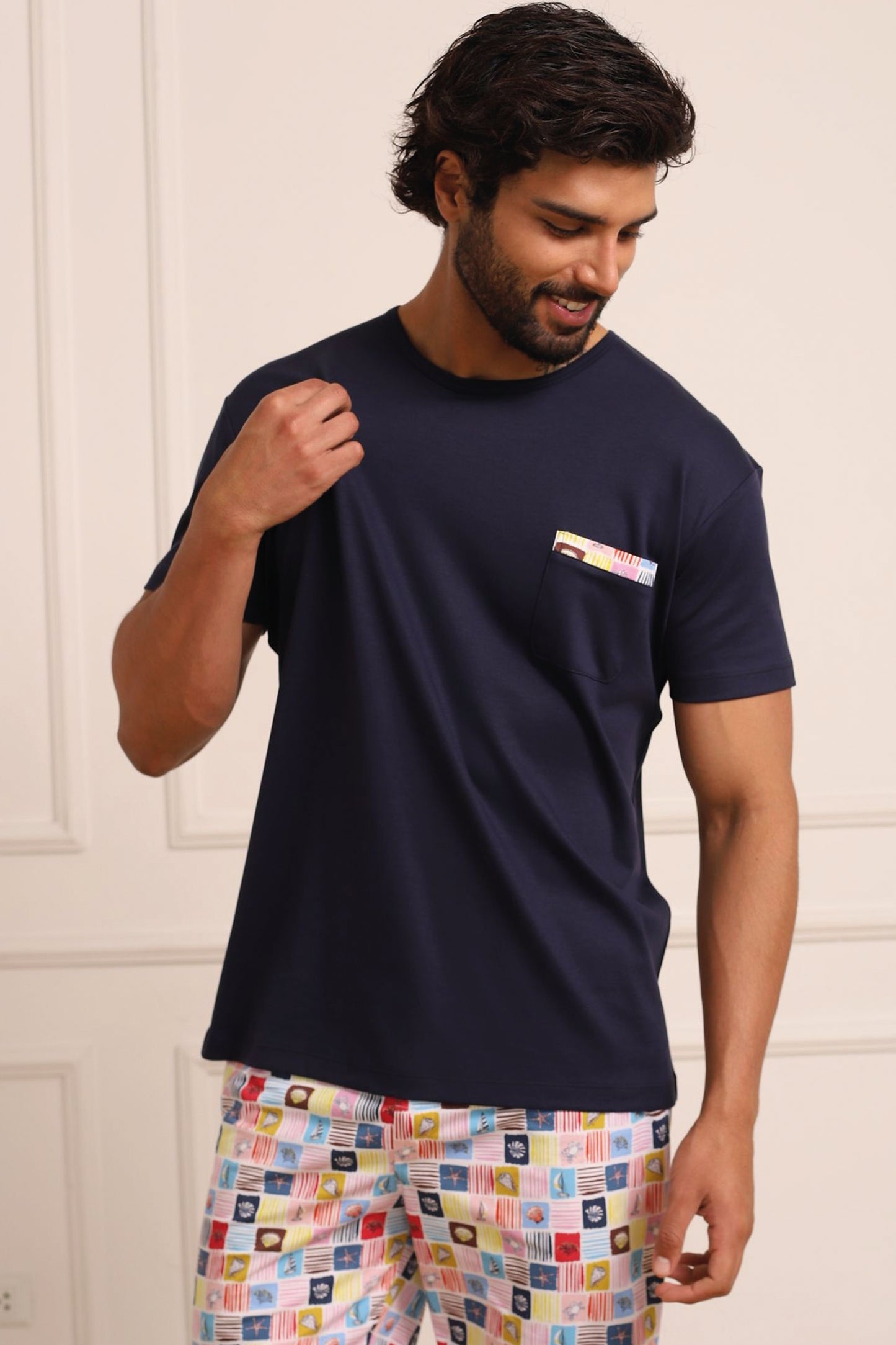 Pijama Piero Short 100% algodón Premium - Happy Summer Collection