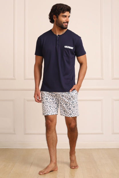 Pijama Guido Short 100% algodón Premium - Sailor Collection