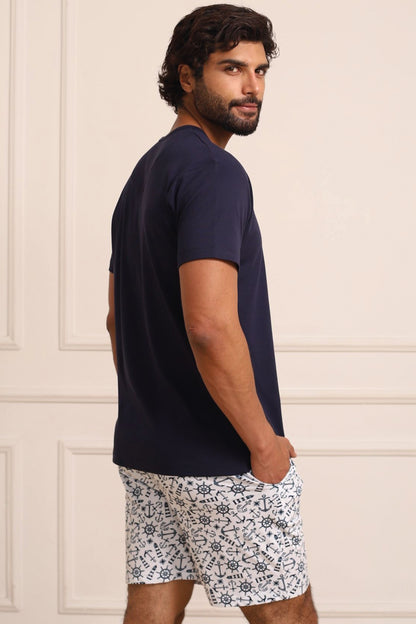 Pijama Guido Short 100% algodón Premium - Sailor Collection