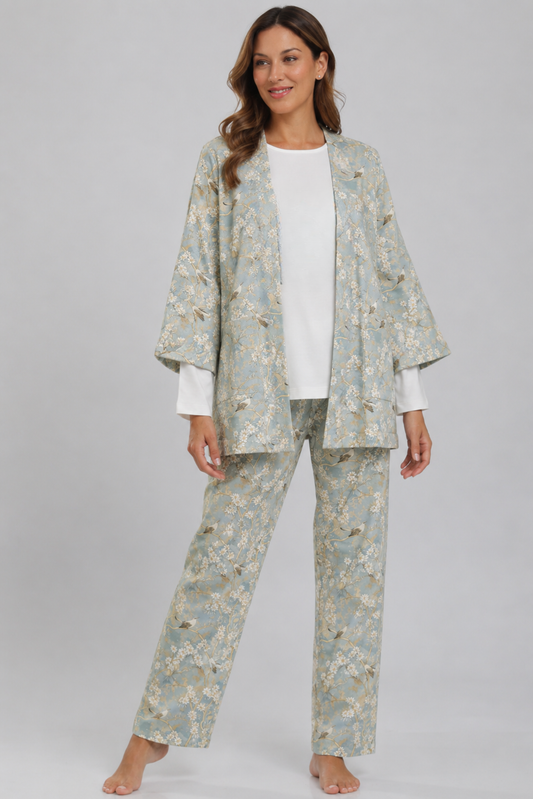 Kimono Fleece - Serenity Collection