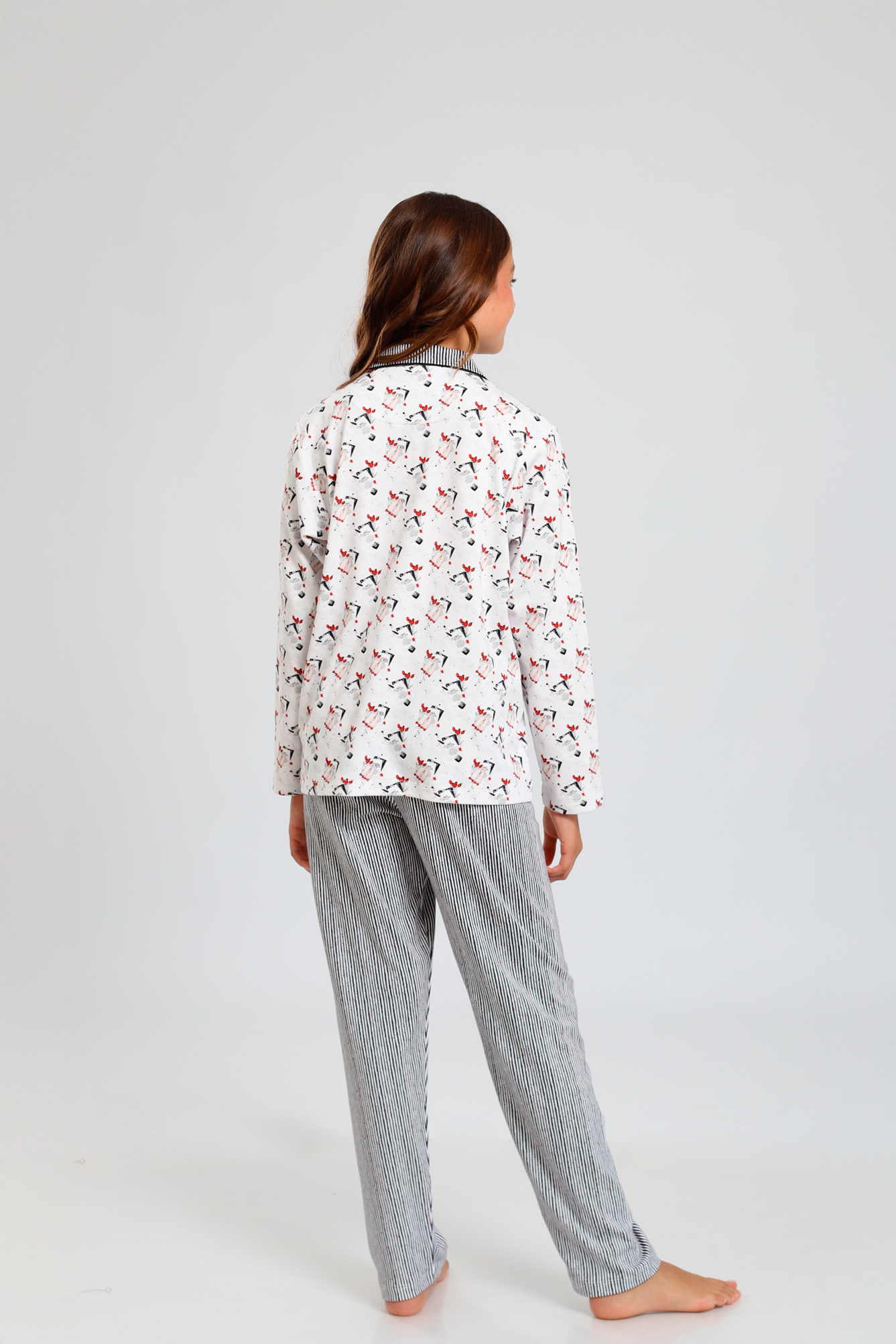 Pijama Monalisita 100% algodón Premium - Girly in Paris Collection