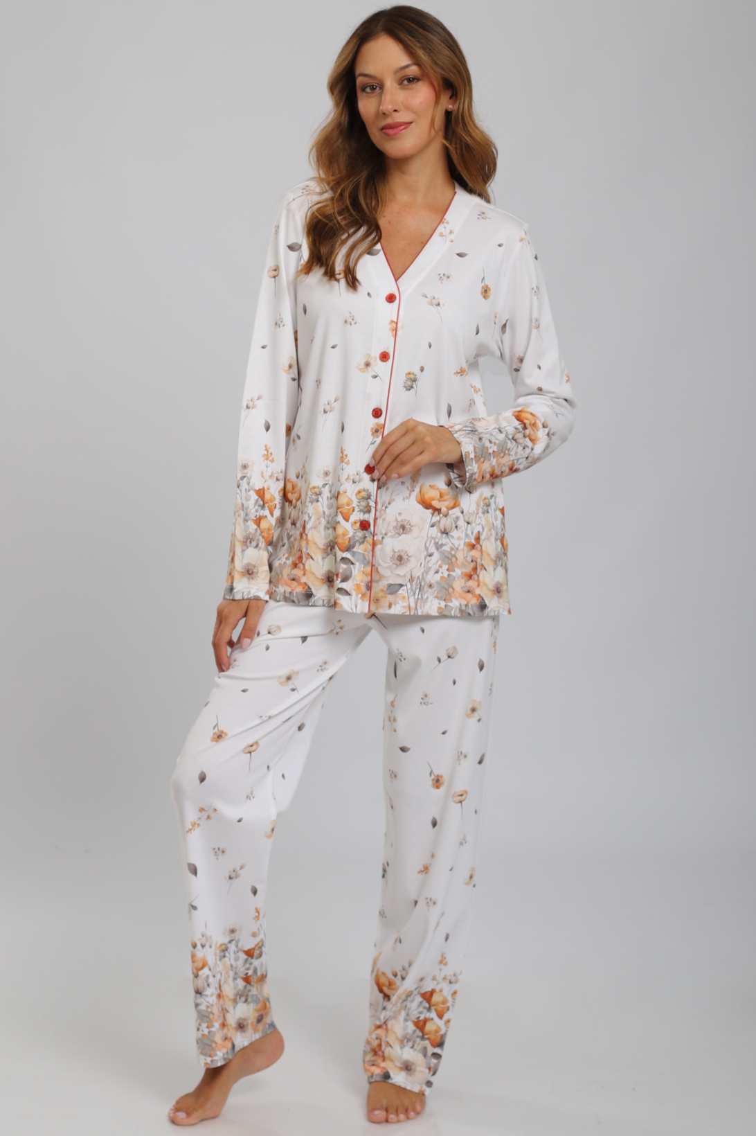 Diana Pajamas Pants 100% Premium Cotton - Good Morning Collection