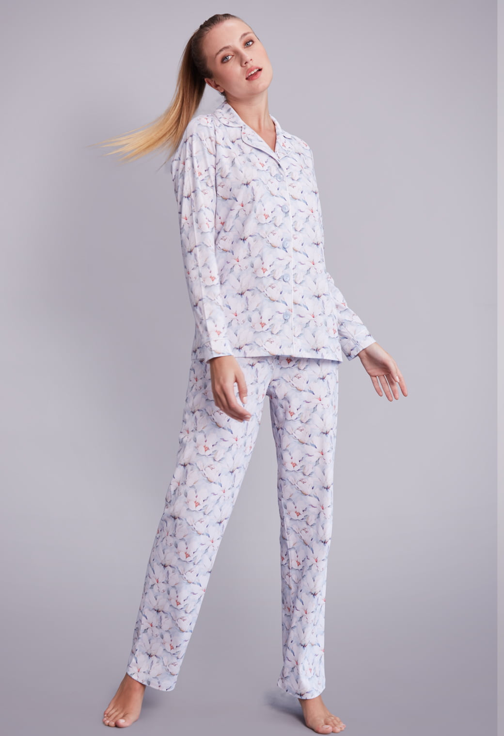 Pijama Monalisa 100% algodón Premium - Peace Collection