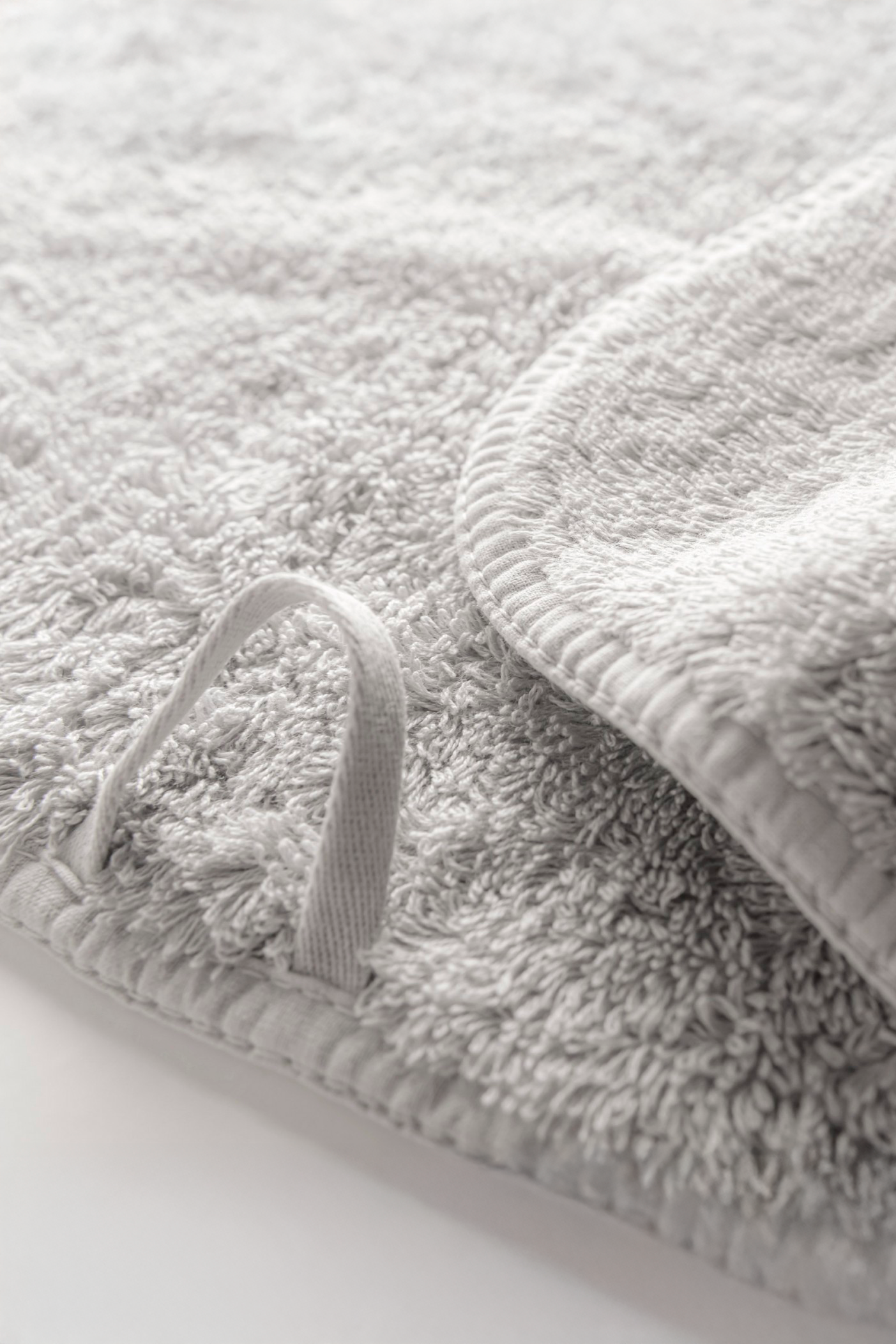 TOALLA DE BAÑO  LONG DOUBLE LOOP - SILVER