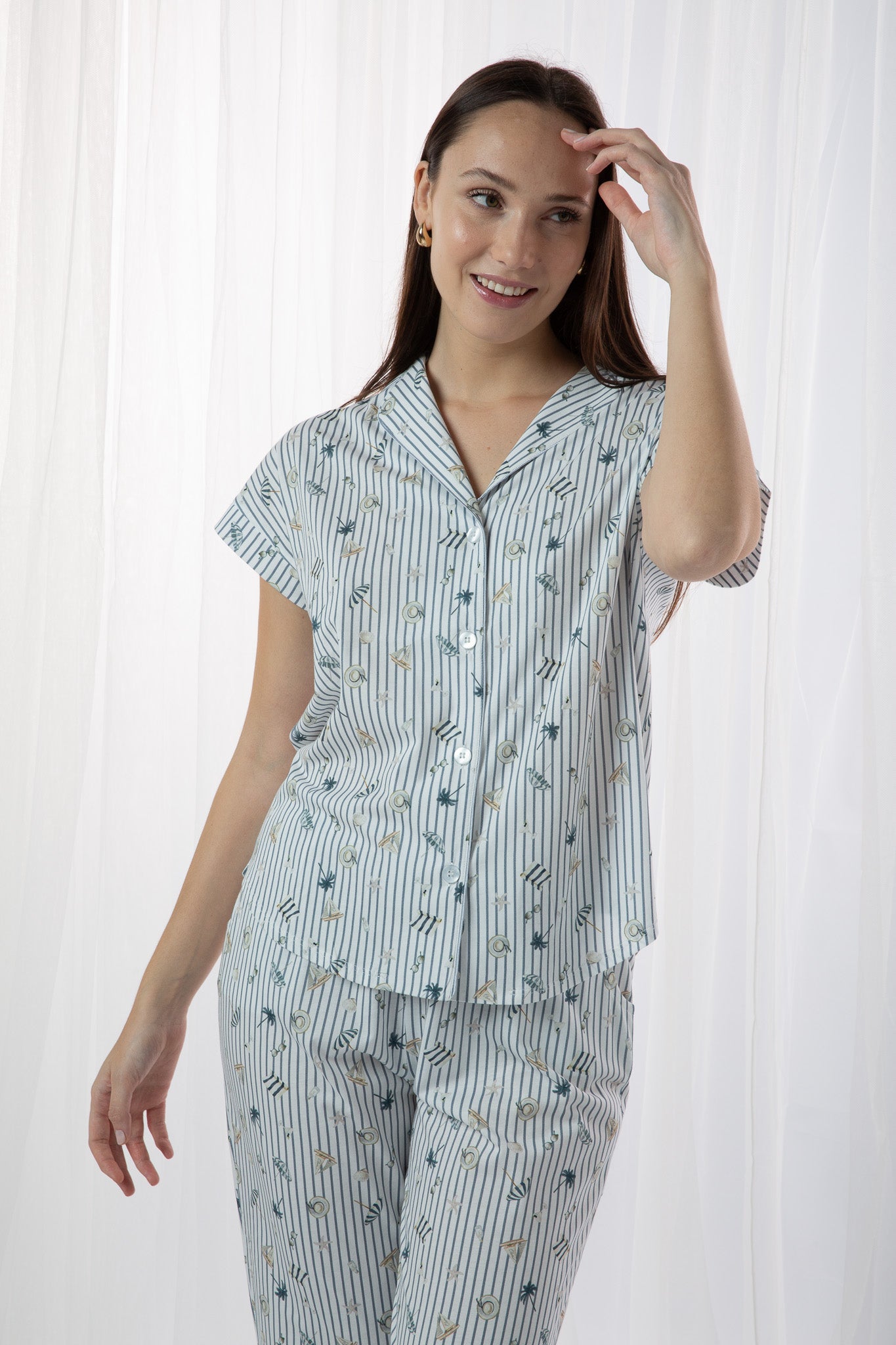 Pijama Claire Culotte 100% algodón Premium - Coté Collection